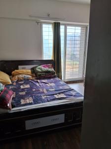 Bedroom Image of 1020 Sq.ft 3 BHK Apartment / Flat for rent in Rama Melange Residences, Hinjawadi Phase 3 Pune for Rs. 40000