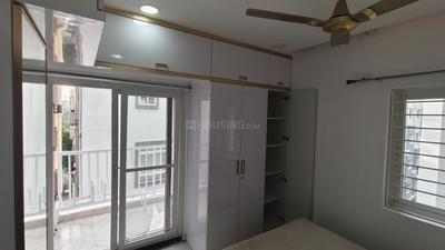 Bedroom Image of 1800 Sq.ft 3 BHK Apartment / Flat for rent in Madhapur Hyderabad for Rs. 60000