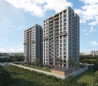 Image of 1811 Sq.ft 3 BHK Apartment / Flat for sale in Pal, Surat for Rs. 8300000