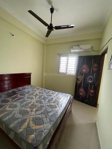 Bedroom Image of 750 Sq.ft 1 BHK Apartment / Flat for rent in Sahiti Siri Signature, Madhapur Hyderabad for Rs. 25000