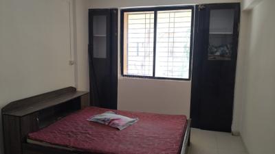 Bedroom Image of 400 Sq.ft 1 BHK Independent House for rent in Kharadi Pune for Rs. 17000