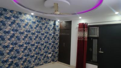 Bedroom Image of 1100 Sq.ft 3 BHK Builder Floor for rent in Dwarka Mor New Delhi for Rs. 15000