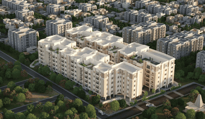 Image of 1217 Sq.ft 2 BHK Apartment / Flat for sale in Manapakkam, Chennai for Rs. 10700000