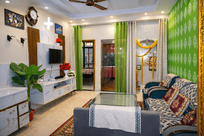 Living Room Image of 1260 Sq.ft 2 BHK Builder Floor for sale in Chakdalanwala Dehradun for Rs. 5400000