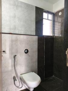 Common Bathroom Image of 933 Sq.ft 3 BHK Apartment / Flat for rent in 24 Sunshine Towers, Chikhali Pune for Rs. 26000
