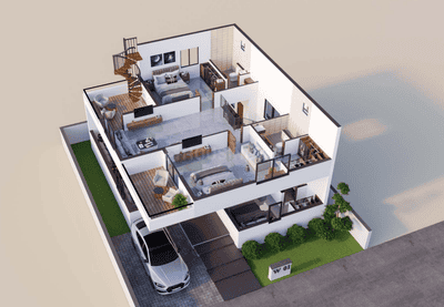 Image of 2392 Sq.ft 3 BHK Villa for sale in Gandimaisamma, Hyderabad for Rs. 16265000