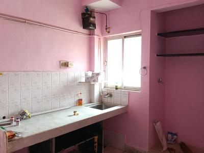 Kitchen Image of 550 Sq.ft 1 BHK Apartment / Flat for rent in Rutu Enclave, Kasarvadavali Thane for Rs. 16000