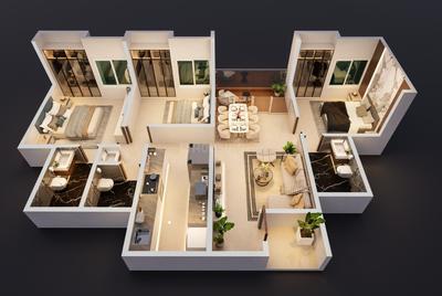 Image of 958 Sq.ft 2 BHK Apartment / Flat for sale in Shewalwadi, Pune for Rs. 6500000