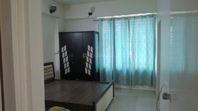 Bedroom Image of 1530 Sq.ft 3 BHK Apartment / Flat for rent in Dev Prayag, Motera Ahmedabad for Rs. 25000