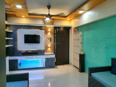Living Room Image of 900 Sq.ft 2 BHK Apartment / Flat for rent in Kasarvadavali Thane for Rs. 26000