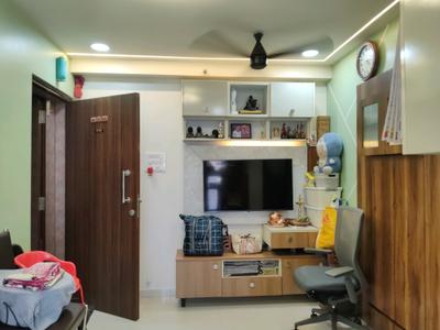 Living Room Image of 550 Sq.ft 1 BHK Apartment / Flat for sale in A And O Excellente, Mulund West Mumbai for Rs. 8500000
