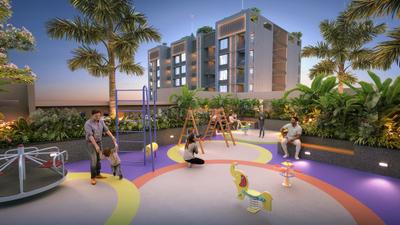Balcony Image of 1686 Sq.ft 3 BHK Apartment / Flat for sale in AR Mirador, Wakad Pune for Rs. 14400000