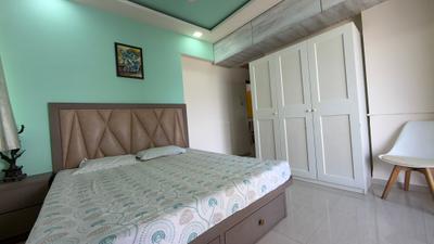 Bedroom Image of 1575 Sq.ft 3 BHK Apartment / Flat for rent in Vignahar Heights, Nerul Navi Mumbai for Rs. 130000