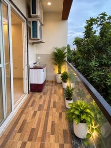 Balcony Image of 990 Sq.ft 1 BHK Builder Floor for rent in Sector 51 Gurgaon for Rs. 38000