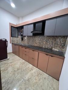 Kitchen Image of 600 Sq.ft 1 BHK Apartment / Flat for rent in Mahalakshmi Nagar Indore for Rs. 18750