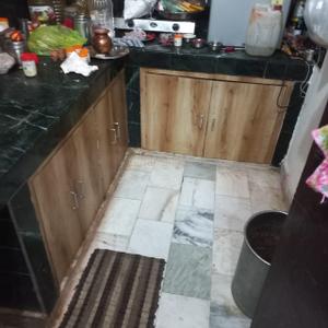 Kitchen Image of 1000 Sq.ft 2 BHK Builder Floor for rent in Lohamandi Agra for Rs. 5500