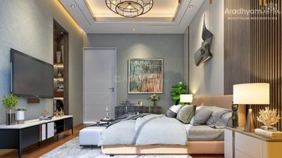 Bedroom Image of 1400 Sq.ft 3 BHK Builder Floor for sale in Swaraj Homes Media Enclave, Vaishali Ghaziabad for Rs. 18000000