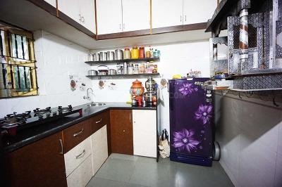Kitchen Image of 1350 Sq.ft 3 BHK Independent House for sale in Chandlodia Ahmedabad for Rs. 8700000