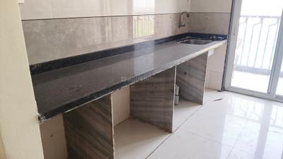 Kitchen Image of 1050 Sq.ft 2 BHK Apartment / Flat for rent in Bhavya Oyster Marina, Ulwe Navi Mumbai for Rs. 31000