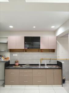 Kitchen Image of 1850 Sq.ft 3 BHK Apartment / Flat for rent in Shri Hari Sky, Bhadaj Ahmedabad for Rs. 30000