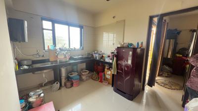 Kitchen Image of 600 Sq.ft 1 BHK Apartment / Flat for rent in Sadguru Anujai Residency, Pimple Nilakh Pune for Rs. 23000