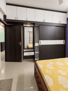 Bedroom Image of 1075 Sq.ft 2 BHK Apartment / Flat for rent in Mahaveer Orchids, Choodasandra Bengaluru for Rs. 33000