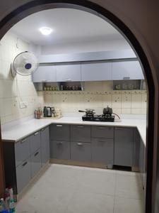 Kitchen Image of 1410 Sq.ft 3 BHK Builder Floor for rent in East Of Kailash New Delhi for Rs. 65000