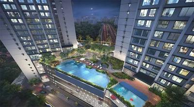 Image of 1150 Sq.ft 2 BHK Apartment / Flat for sale in Kalpataru Parkcity, Thane West, Thane for Rs. 16900000