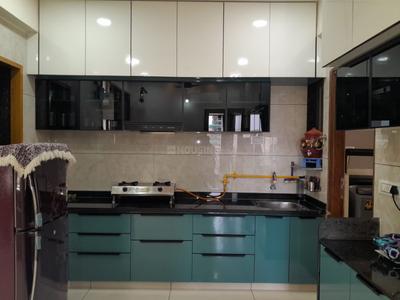 Kitchen Image of 1000 Sq.ft 2 BHK Apartment / Flat for sale in Sharnam Skyview, Kudasan Gandhinagar for Rs. 8300000