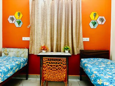 Bedroom Image of AshRa Ladie’S PG in Whitefield, Bengaluru