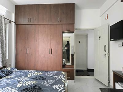 Bedroom Image of 360 Sq.ft 1 RK Apartment / Flat for rent in Doddanekundi Bengaluru for Rs. 16000