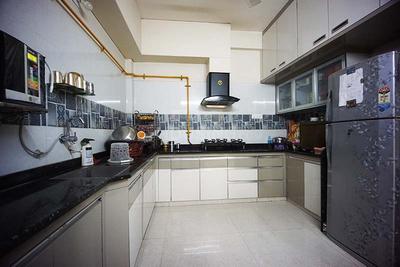 Kitchen Image of 1845 Sq.ft 4 BHK Independent House for sale in Isanpur Ahmedabad for Rs. 11500000