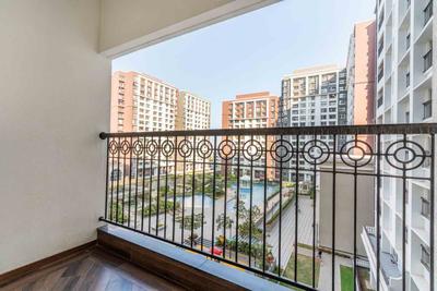 Balcony Image of 1550 Sq.ft 3 BHK Apartment / Flat for rent in Sobha Windsor, Whitefield Bengaluru for Rs. 70350
