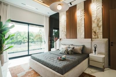 Bedroom Image of 4300 Sq.ft 4 BHK Apartment / Flat for sale in Courtyard Fairmont, Khanpur Vadodara for Rs. 18500000