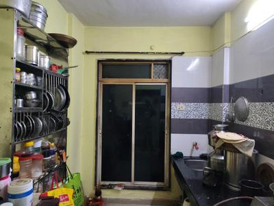 Kitchen Image of 530 Sq.ft 1 BHK Independent House for rent in Vihang Valley, Kasarvadavali Thane for Rs. 20500
