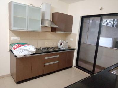 Kitchen Image of 1500 Sq.ft 3 BHK Apartment / Flat for rent in Metropark County, Balewadi Pune for Rs. 35000