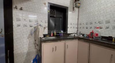 Kitchen Image of 550 Sq.ft 1 BHK Apartment / Flat for rent in Vashi Navi Mumbai for Rs. 25000