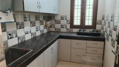 Kitchen Image of 600 Sq.ft 1 RK Builder Floor for rent in Malviya Nagar New Delhi for Rs. 29000