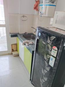 Kitchen Image of 600 Sq.ft 1 BHK Apartment / Flat for rent in Godrej Garden City, Gota Ahmedabad for Rs. 21000