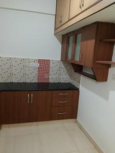Kitchen Image of 1128 Sq.ft 2 BHK Apartment / Flat for rent in M S Keerthana, C V Raman Nagar Bengaluru for Rs. 38000