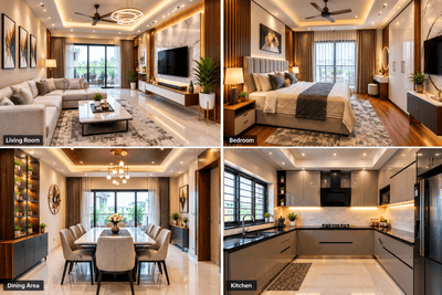 Image of 1935 Sq.ft 3 BHK Builder Floor for sale in Sushant Lok Phase 1, Gurgaon for Rs. 37500000