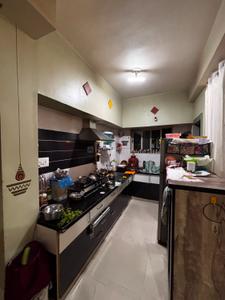 Kitchen Image of 1800 Sq.ft 2 BHK Apartment / Flat for rent in Devam Apartment, Acher Ahmedabad for Rs. 22000