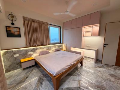 Bedroom Image of 1950 Sq.ft 3 BHK Apartment / Flat for rent in Bhayli Vadodara for Rs. 60000