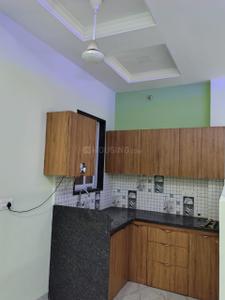 Kitchen Image of 700 Sq.ft 2 BHK Builder Floor for rent in Sunil Agrawal Shreenath Residency, Bhicholi Mardana Indore for Rs. 13000