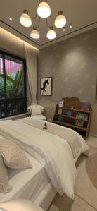 Bedroom Image of 915 Sq.ft 2 BHK Apartment / Flat for sale in Hiranandani Maitri Park, Chembur Mumbai for Rs. 41000000