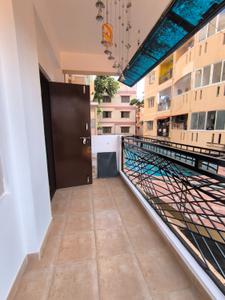 Balcony Image of 1400 Sq.ft 3 BHK Apartment / Flat for rent in Kaggadasapura Bengaluru for Rs. 49000