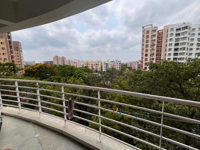 Balcony Image of 3002 Sq.ft 4 BHK Apartment / Flat for sale in Shrachi Greenwood Park Extension, New Town Kolkata for Rs. 22800000