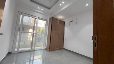 Bedroom Image of 1150 Sq.ft 3 BHK Builder Floor for rent in Chhattarpur New Delhi for Rs. 40000