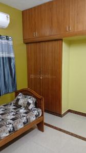 Bedroom Image of 1650 Sq.ft 2 BHK Builder Floor for rent in Palavakkam, Sholinganallur Chennai for Rs. 40000