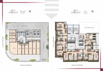 Image of 715 Sq.ft 1 BHK Apartment / Flat for sale in Surya Vista Heights, Ulwe, Navi Mumbai for Rs. 5300000